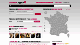 What Meilleurcoiffeur.com website looked like in 2018 (5 years ago)