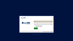 What Myebs.de website looked like in 2018 (5 years ago)