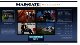 What Maingate.com website looked like in 2018 (5 years ago)