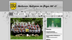 What Mv-mahlspueren.de website looked like in 2018 (5 years ago)