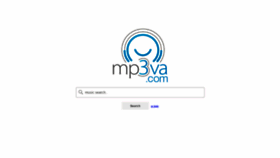 What Mp3va.net website looked like in 2018 (5 years ago)