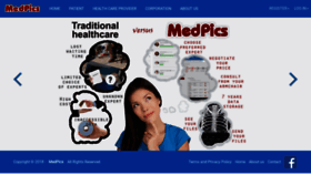 What Medpics.com website looked like in 2018 (5 years ago)