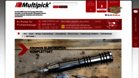 What Multipick.com website looked like in 2018 (5 years ago)
