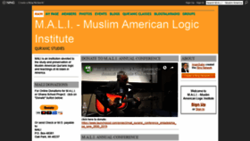 What Muslimamericanlogic.ning.com website looked like in 2018 (5 years ago)
