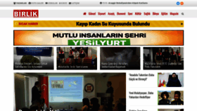 What Malatyabirlikgazetesi.com website looked like in 2018 (5 years ago)