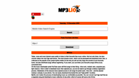 What Mp3lio-net.com website looked like in 2018 (5 years ago)