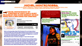 What Michelmontecrossa.com website looked like in 2018 (5 years ago)