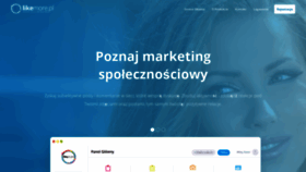 What Morelike.pl website looked like in 2018 (5 years ago)