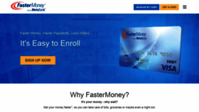What Myfastermoney.com website looked like in 2018 (5 years ago)