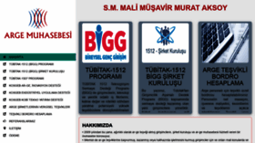 What Murataksoy.org website looked like in 2018 (5 years ago)