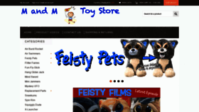 What Mandmtoys.com website looked like in 2018 (5 years ago)