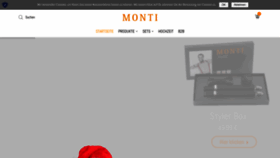 What Monti-fashion.com website looked like in 2018 (5 years ago)