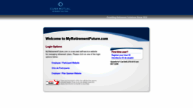 What Myretirementfuture.com website looked like in 2018 (5 years ago)
