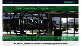 What Mol2net-04.sciforum.net website looked like in 2018 (5 years ago)