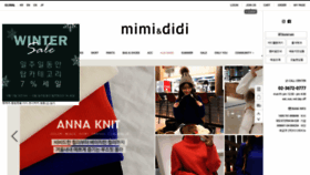 What Mimididi.co.kr website looked like in 2018 (6 years ago)