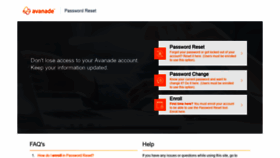 What Myaccess.avanade.com website looked like in 2018 (5 years ago)