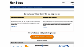 What Monitus.net website looked like in 2018 (5 years ago)