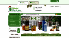 What Misohinutricion.com website looked like in 2018 (5 years ago)