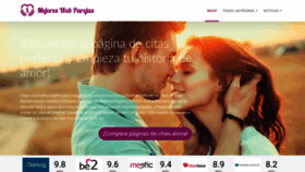 What Mejores-webs-parejas.es website looked like in 2018 (5 years ago)