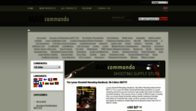 What Madcommando.com website looked like in 2018 (5 years ago)