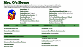 What Mrsoshouse.com website looked like in 2018 (5 years ago)