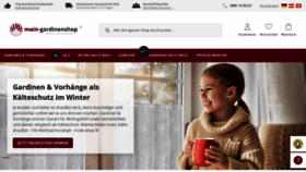 What Mein-gardinenshop.de website looked like in 2018 (5 years ago)