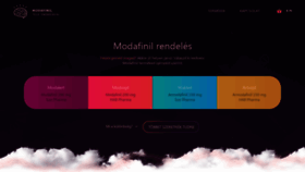 What Modafinil-rendeles.net website looked like in 2018 (5 years ago)