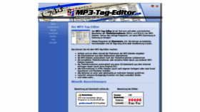 What Mp3-tag-editor.de website looked like in 2018 (5 years ago)
