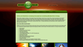 What Mzansisolar.co.za website looked like in 2018 (5 years ago)