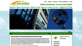 What Maifeld.de website looked like in 2018 (5 years ago)