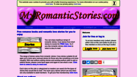 What Myromanticstories.com website looked like in 2018 (5 years ago)