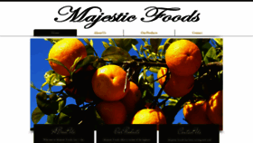 What Majesticfoods.net website looked like in 2018 (5 years ago)