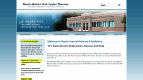 What Maplemedpeds.com website looked like in 2018 (5 years ago)