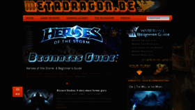 What Metadragon.de website looked like in 2018 (5 years ago)