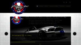 What Mustangclubperu.com website looked like in 2018 (5 years ago)