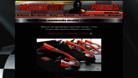 What Motokary-praha.cz website looked like in 2018 (5 years ago)