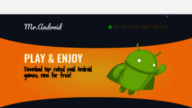 What Mrandroid.org website looked like in 2018 (5 years ago)