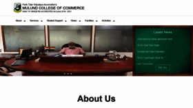 What Mccmulund.ac.in website looked like in 2018 (5 years ago)