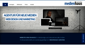 What Mhger.de website looked like in 2018 (5 years ago)