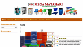 What Megamatahariplastic.com website looked like in 2018 (5 years ago)