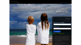 What Mylacountybenefits.com website looked like in 2018 (5 years ago)