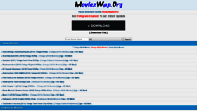 What Moviezwap.org website looked like in 2018 (5 years ago)