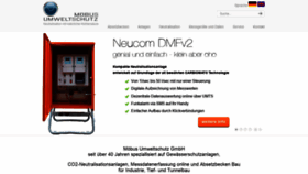 What Moebus-umweltschutz.de website looked like in 2018 (5 years ago)
