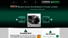 What Menzelrobovision.com website looked like in 2018 (5 years ago)