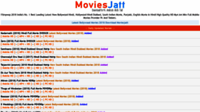 What Moviesjatt.world website looked like in 2018 (5 years ago)
