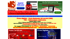 What Multiservice-web.it website looked like in 2018 (6 years ago)