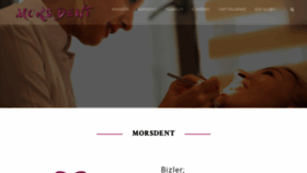What Morsdent.com.tr website looked like in 2018 (5 years ago)