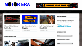 What Motorera.com website looked like in 2018 (5 years ago)