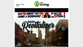 What Mlivingnews.com website looked like in 2018 (5 years ago)