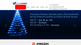 What Meucolirio.com.br website looked like in 2018 (5 years ago)